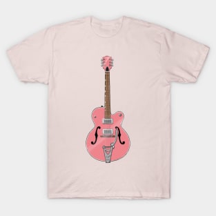 Solo Pink Guitar T-Shirt